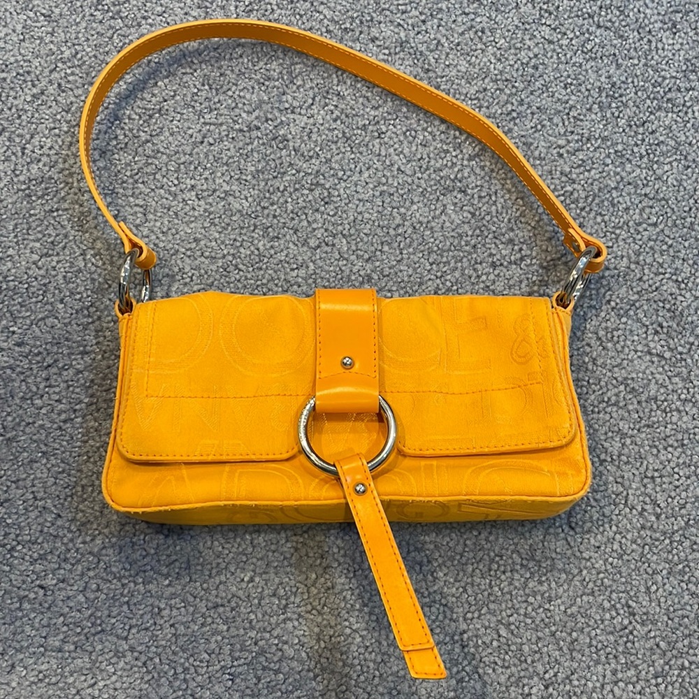 Authentic Dolce and Gabbana mini purse baguette style